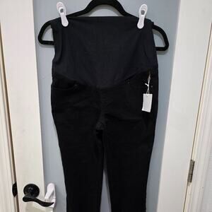 Ingrid & Isabel Black Maternity Pants Size 27 Full Panel NWT